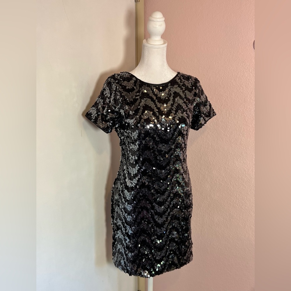 Law of Gravity Sequin Dress - Picture 7 of 14